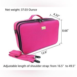 Travel makeup train case